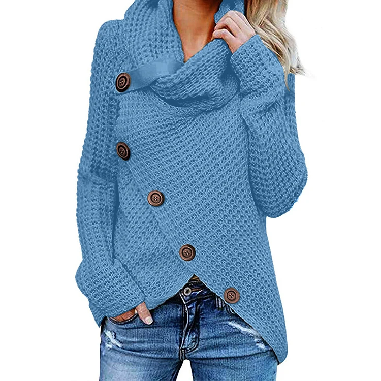 Sueter mujer invierno женский свитер, длинный кардиган, женская одежда, женские свитера - Цвет: blue