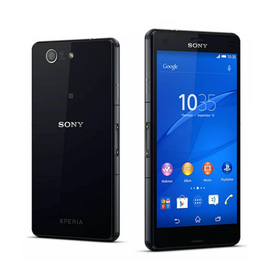 

Brand new Original Sony Z3 compact Mobile Phone Sony D5833 4.6" Snapdragon 801 Quad core 2GB 16GB 2600mAh 4G NFC Smartphones