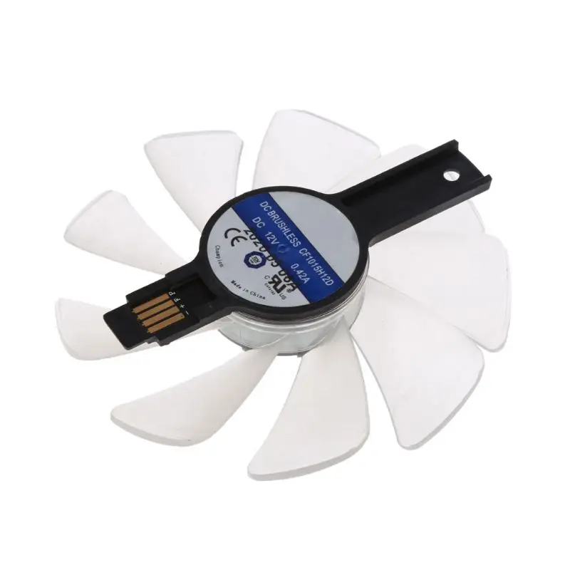

2Pcs 95mm CF1015H12D DC12V Cooler Fan Replace for Sapphire RX480 8G RX 470 RX580