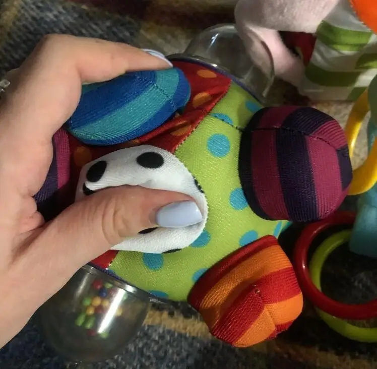 Детские игрушки, мягкий плюшевый мяч, погремушка, мобильная игрушка, детский интеллект, захватывающий шар, колокольчик, погремушки, 0-12 месяцев