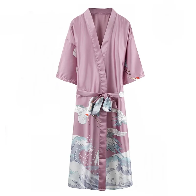 4 Японское кимоно кардиган Obi Yukata костюм хаори Гейша сексуальные японские платья халат пижамы женские японские кимоно юката FF2190 - Цвет: 4