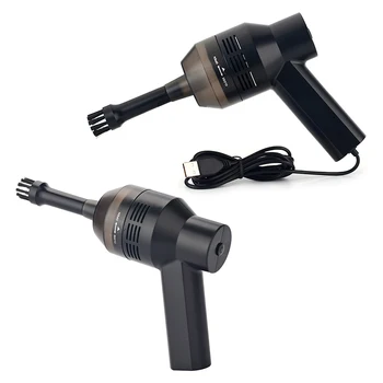 

Portable Mini Handheld Vacuum Cleaner USB Powered/Rechargeable Keyboard Dust Brush for Laptop Desktop PC Computer Car