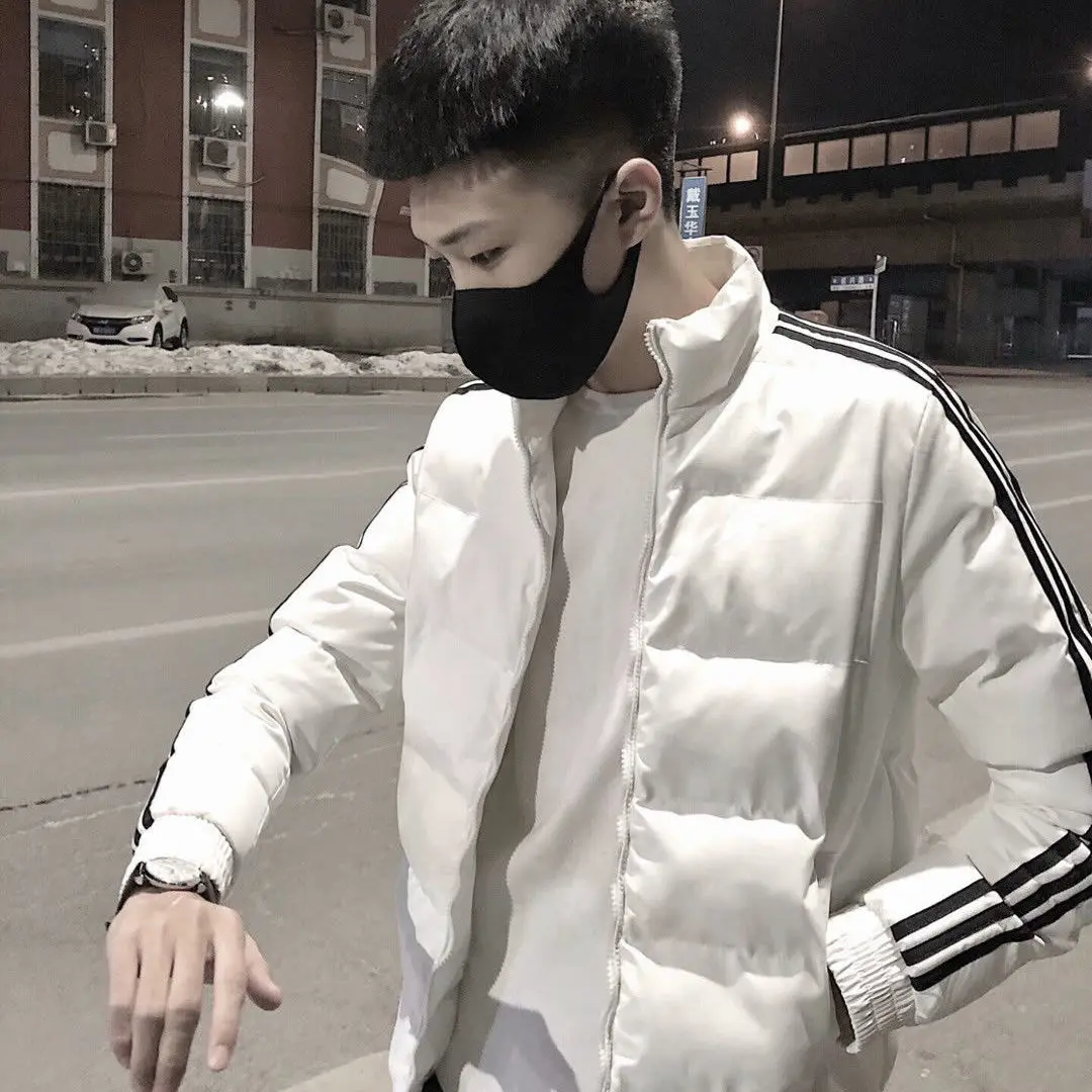 

2020 new cotton jacket boys down jacket winter thickening guy jacket men jacket Korean cotton jacket