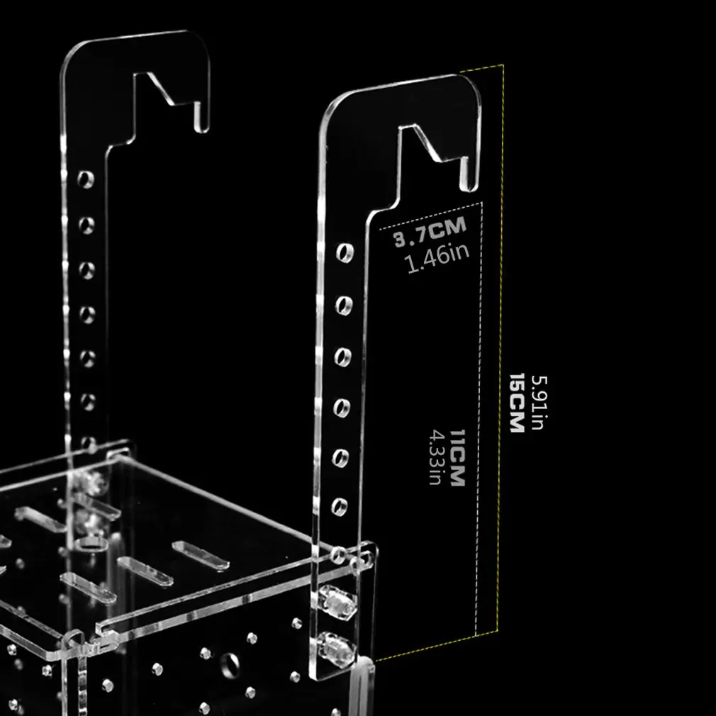 Aquarium Transparent Aquarium Fish Fry Incubator Breeding Box Production Box Single And Double Grid Isolation Network