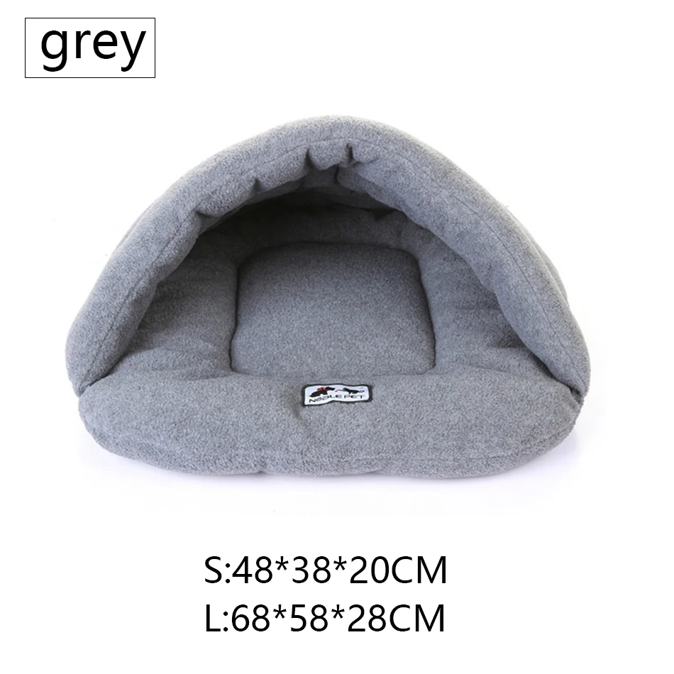 New Pet Cat Bed Dog Cave Pet Dog Cat House Cute Soft Winter Warm Puppies Kitten 5