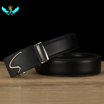 

Top Quality Designer Belt for Men Newest Automatic Metal Belt Men Hot Sale British Style Genuine Leather Men Belts TOA