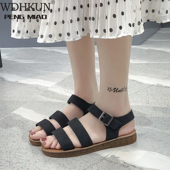 

WDHKUN Women Wedges Shoes Pumps High Heels Sandals Summer 2019 Flip Flop Chaussures Femme Platform Sandals Sandalia Feminina
