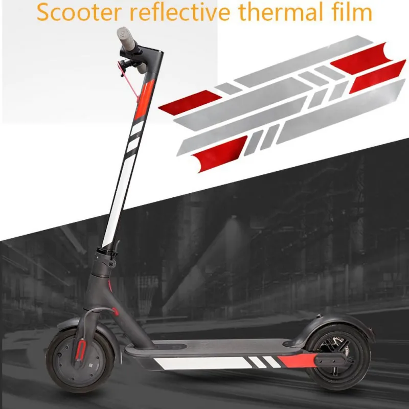 

Electric Scooter Night Reflective Stickers Arrow Pattern Waterproof Side Sticker suitable For XiaoMi M365/M365 Pro