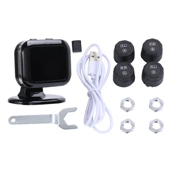 

1pc Tire Monitor External Tire Pressure Detector Tire Temperature Detection for Auto Car