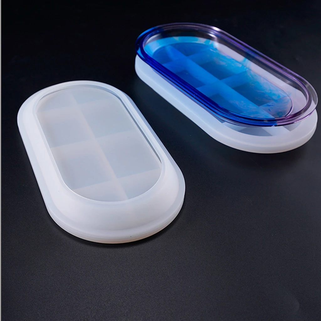 DIY Coaster Dish Silicone Mold  for Resin, Concrete, Cement, Wax, Soap, Polymer Clay, Craft Mould, Home Decoration