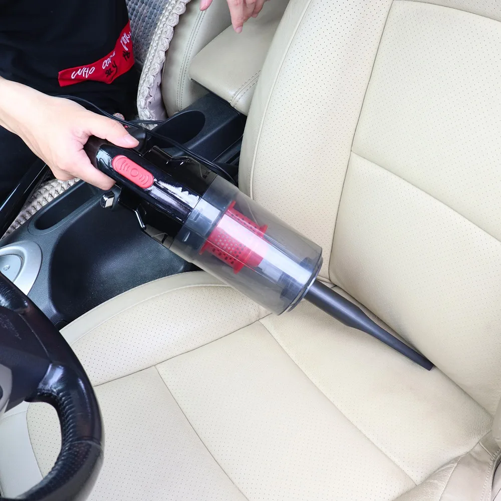 Легкий портативный DC 12V проводный автомобильный пылесос 150W 6000PA мощная мощность