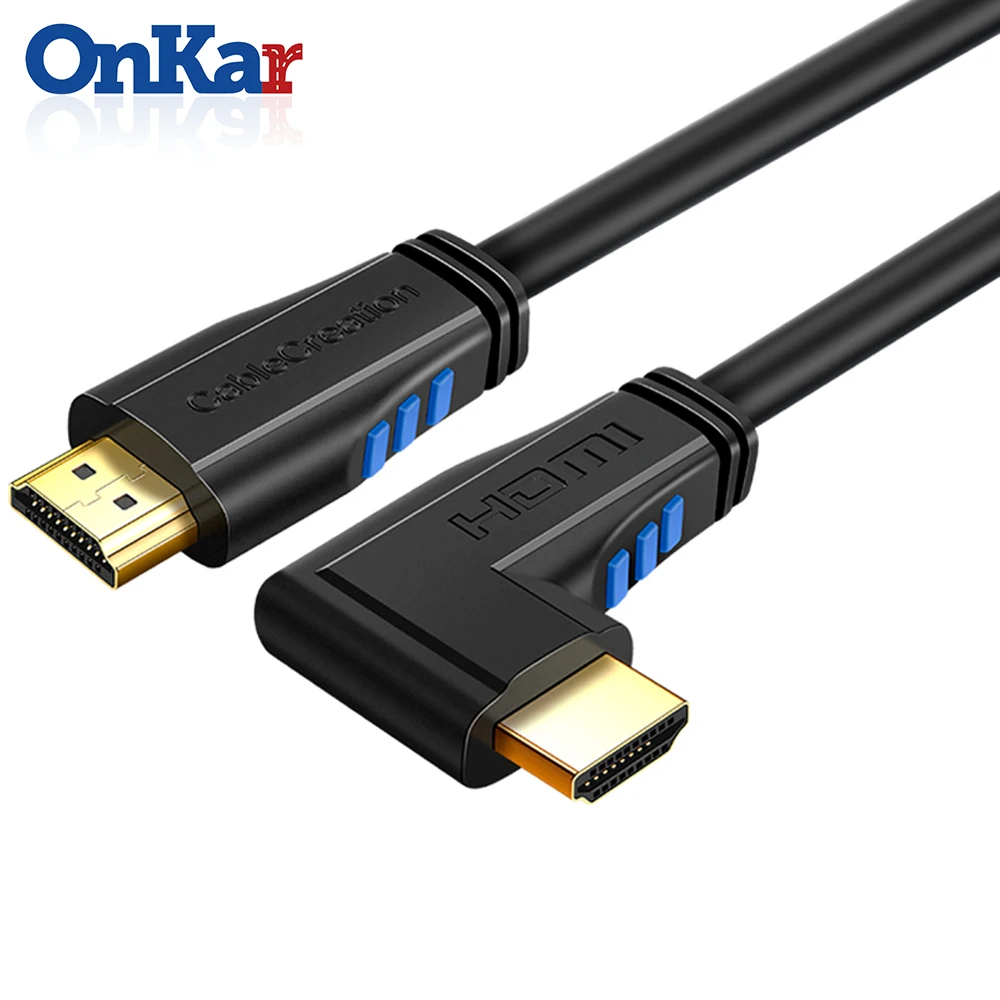 ONKAR HDMI кабель 4K HDMI к HDMI 2,0 кабель Шнур для PS4 Apple tv 4K Разветвитель переключатель коробка удлинитель 60 Гц видео кабель HDMI