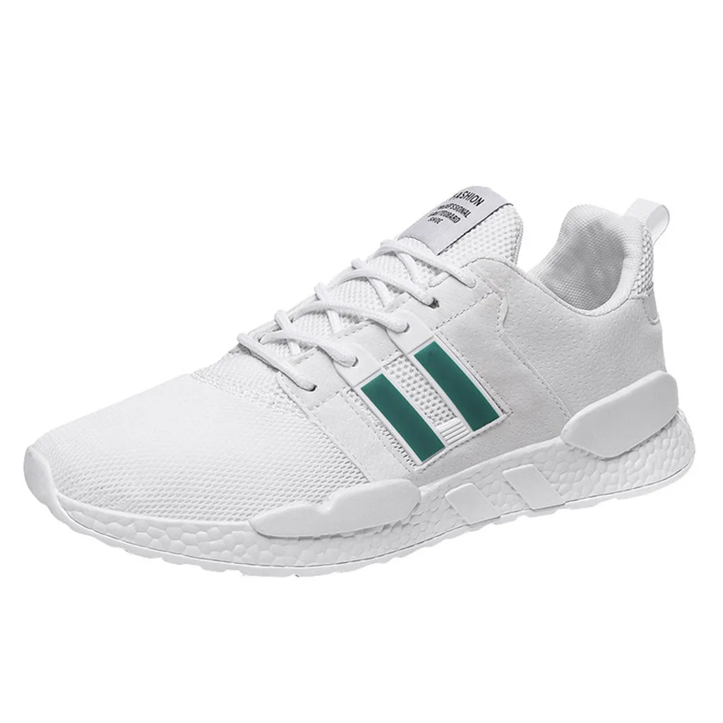 WH Новинка года; осенние мужские кроссовки на шнуровке; Tenis Masculino; мужские кроссовки; Черная дышащая обувь; спортивная обувь для мужчин; беговые кроссовки - Цвет: WH