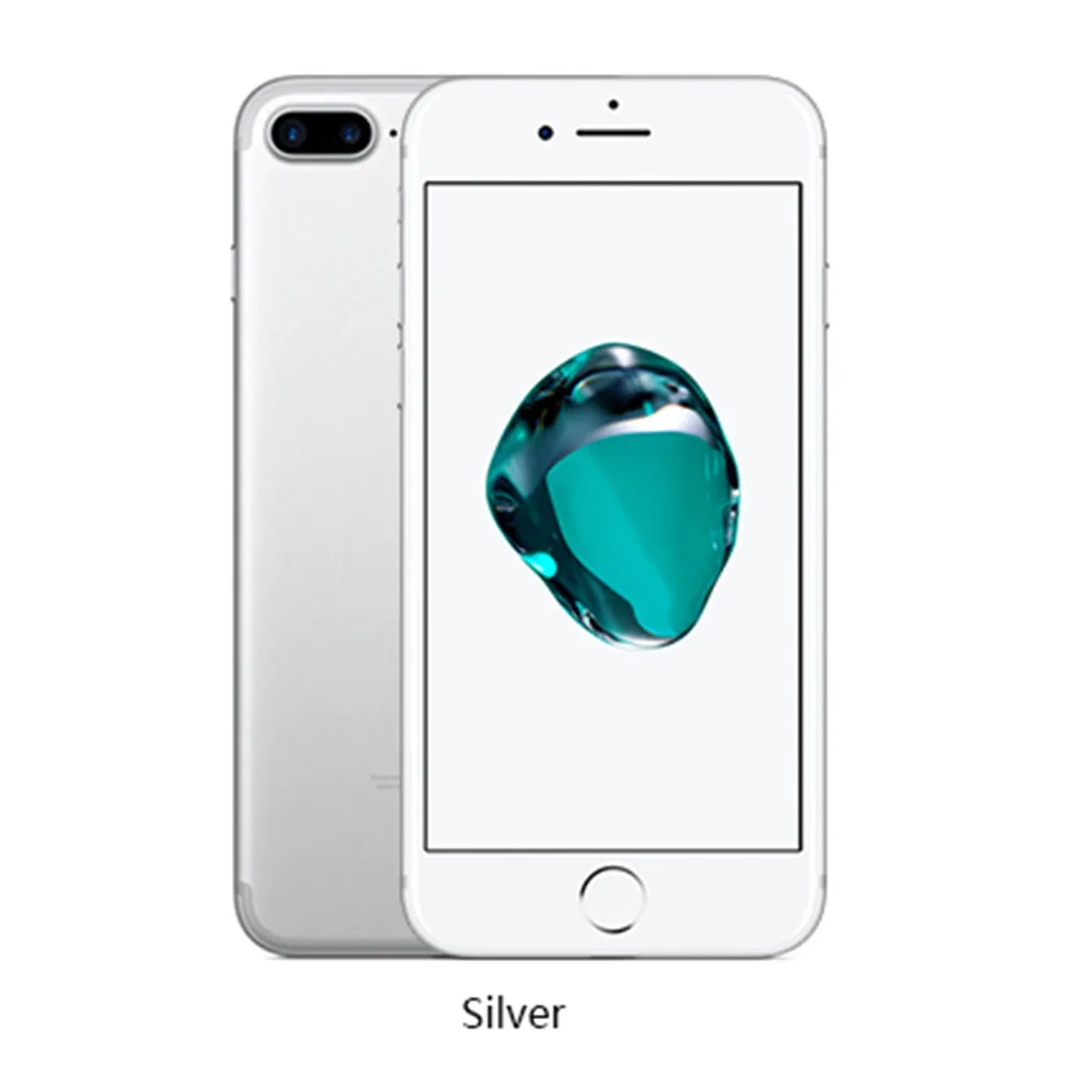 Отремонтированный Apple IPHONE 7 PLUS 32G 128GB rom мобильный телефон четырехъядерный 12.0MP камера с аксессуарами-разблокирована ЕС Plug - Цвет: Зеленый