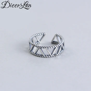 

Punk Vintage 925 Sterling Silver Layer Chains Rings For Women Men Gothic Antique Jewelry Anillos 2020