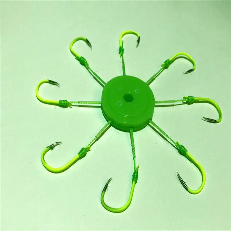 

Boxed Ring Fluorescence Ghost tooth Iseney flap hook Explosive hook Fish hook Bran string hook Sea fishing Long shot