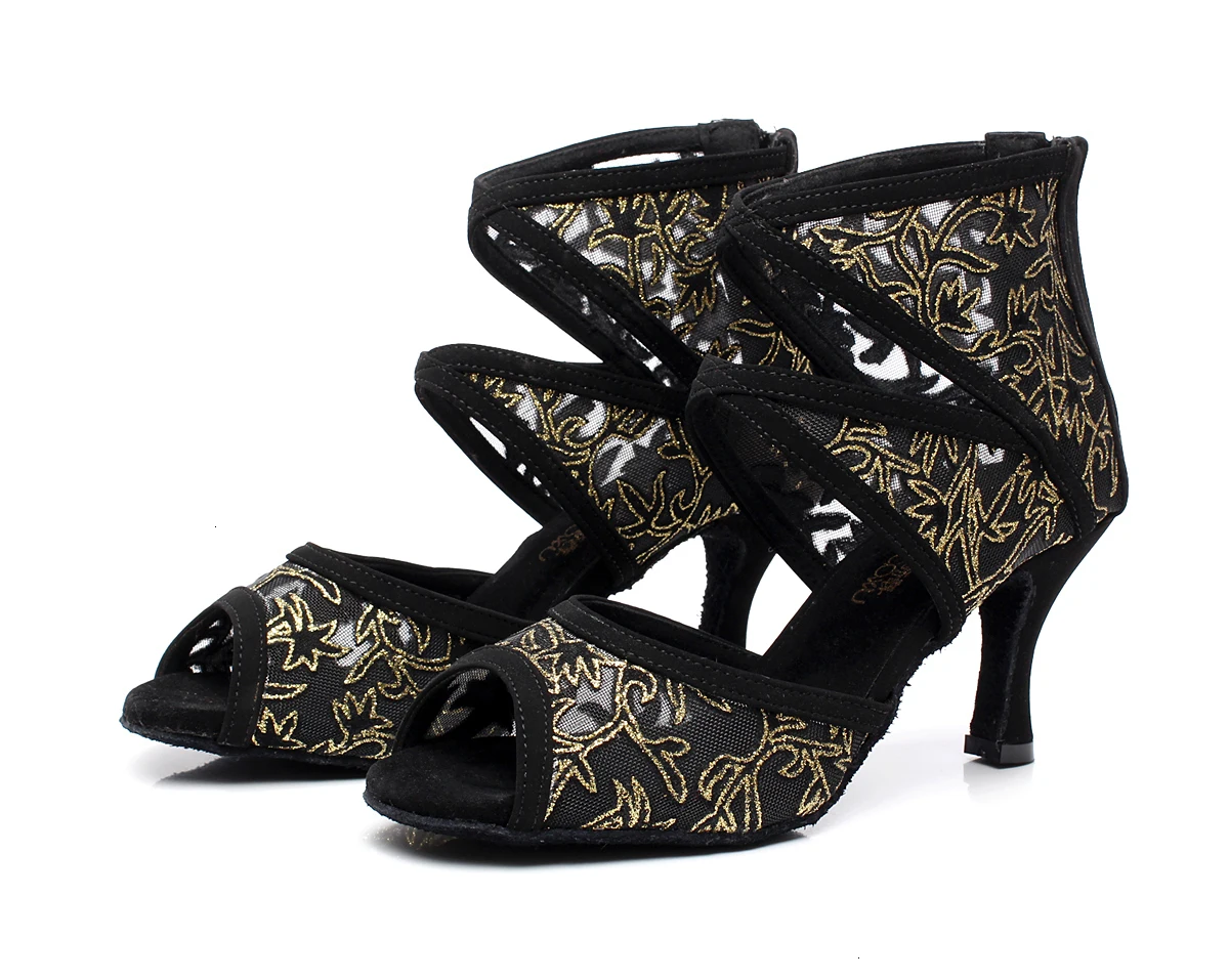 

Jazz Ballroom Standard Zapatos De Mujer 2020 Baile Latino Discounts And Promotions Pole Stylish High Heel Lace-up Footwear