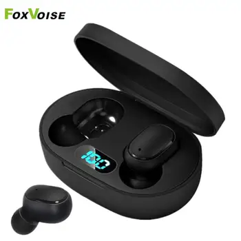 

Bluetooth5.0 TWS headset wireless headset noise reduction led display with microphone handsfree earplug for millet redmi airdots
