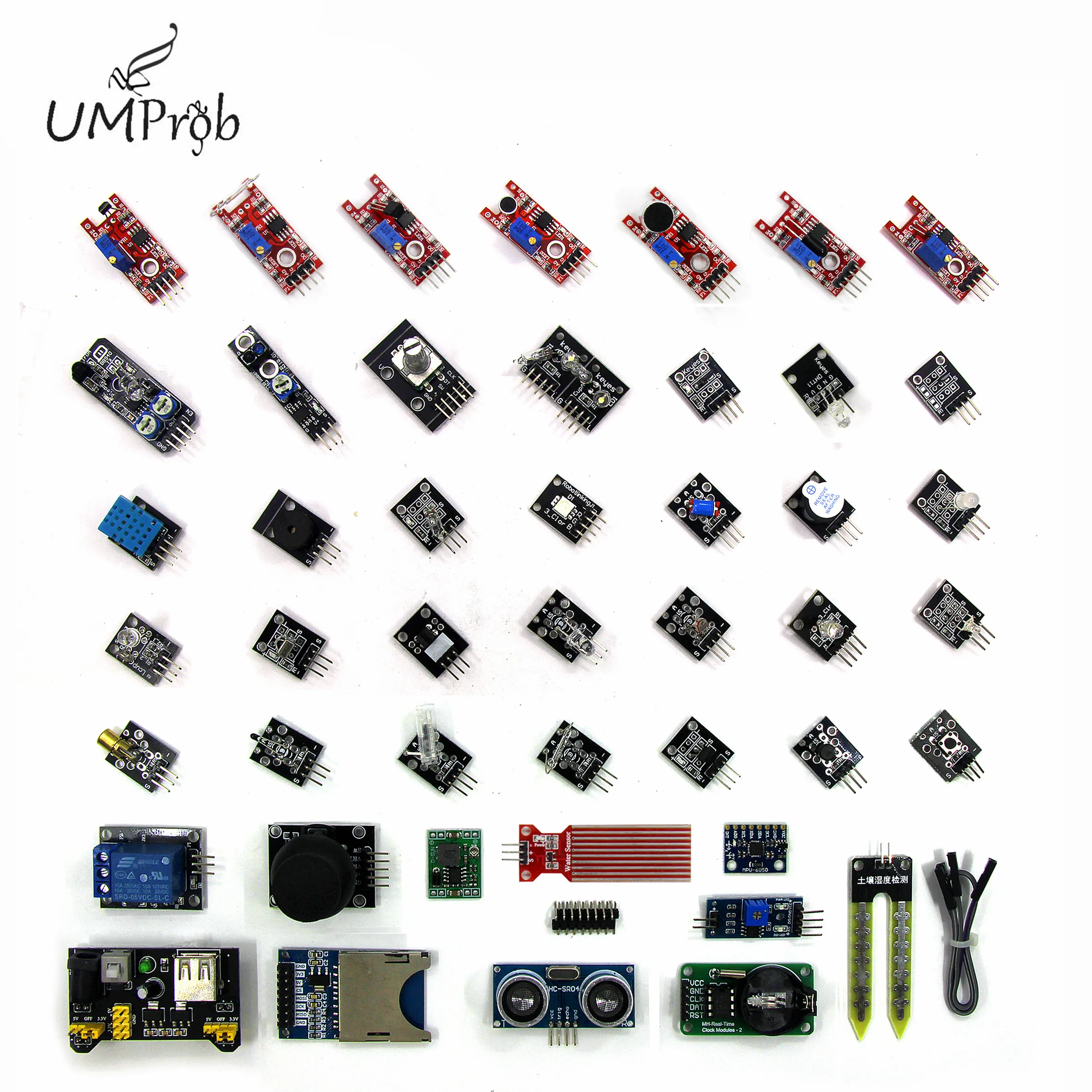 Стартовый комплект модулей датчика s 45 в 1 для arduino лучше чем датчиков 37 1|Датчики| |