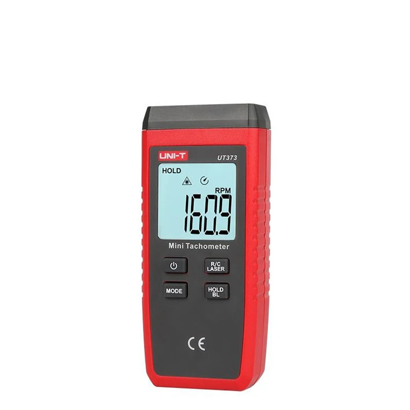 UNI-T UT373 Mini Digital Laser Tachometer Non-Contact Tachometer Measuring Range 10-99999RPM Tachometer Odometer Km/h Backlight images - 6