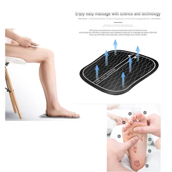 

Electric EMS Foot Massager Pad Feet Muscle Stimulator Foot Massage Mat Improve Blood Circulation Relieve Ache Pain Health Care