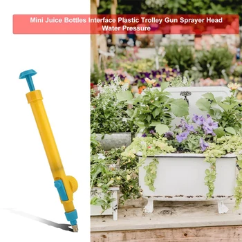 

Plastic Water Bottle Pressure Sprayer Juice Bottles Interface Adjustable For Garden Bonsai Outdoor Toy Portable 1pc