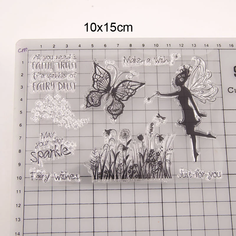 Butterfly Angle Clear Stamps 2