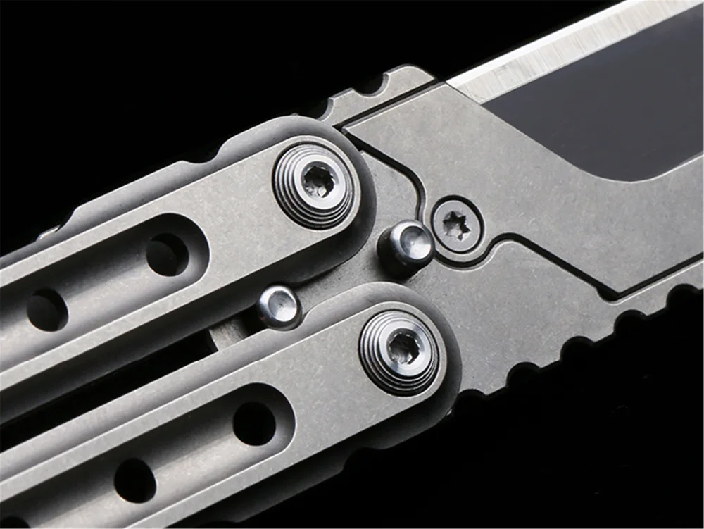 Титановый EDC нож Baly Cutter MOYEWORKS дизайн ножи Открытый Кемпинг шестерни Мультитул