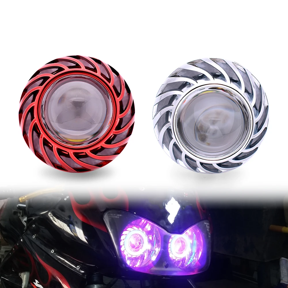 Светодиодный фонарь для мотоцикла Angel Eyes 34 Вт 2000LM Hi/Lo/Strobe Beam Lamp Honda MSX 125 CB650R CB125R XADV X