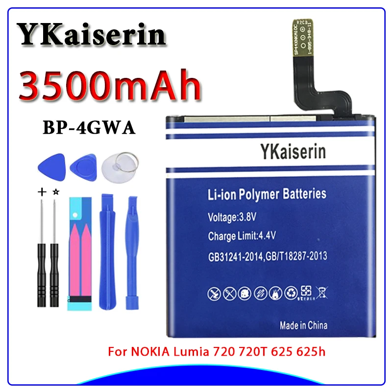 BP-4GW BL-4YW BV-T4D BP-4GW высокое Ёмкость Батарея для microsoft Nokia Lumia 950 925 922 920 940 1320 1520 акумуляторная батарея BV-4BW BV-4BWA - Цвет: BP-4GW