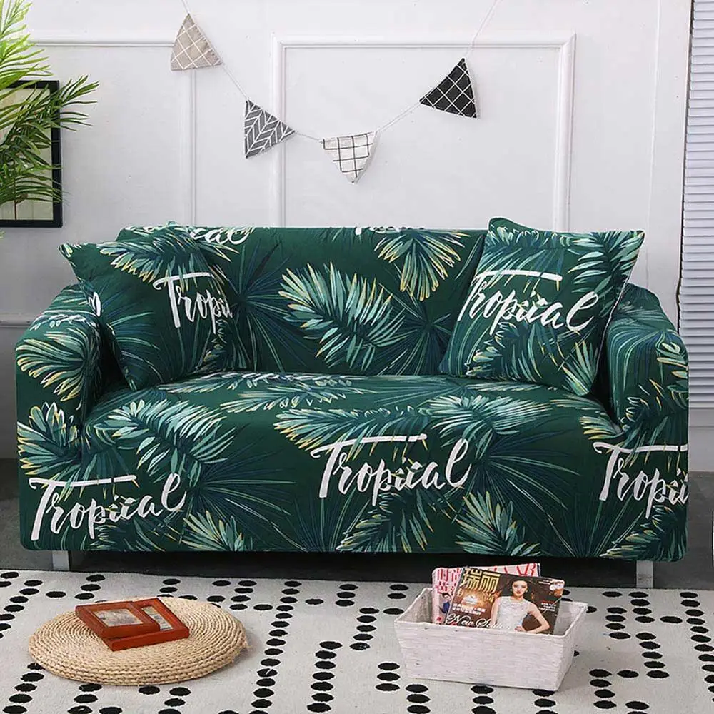 20192830 Чехол для дивана с принтом рыбы(L Секционный или Loveseat или Coner), чехол для дивана, все включено, эластичный чехол для дивана - Цвет: 20192830