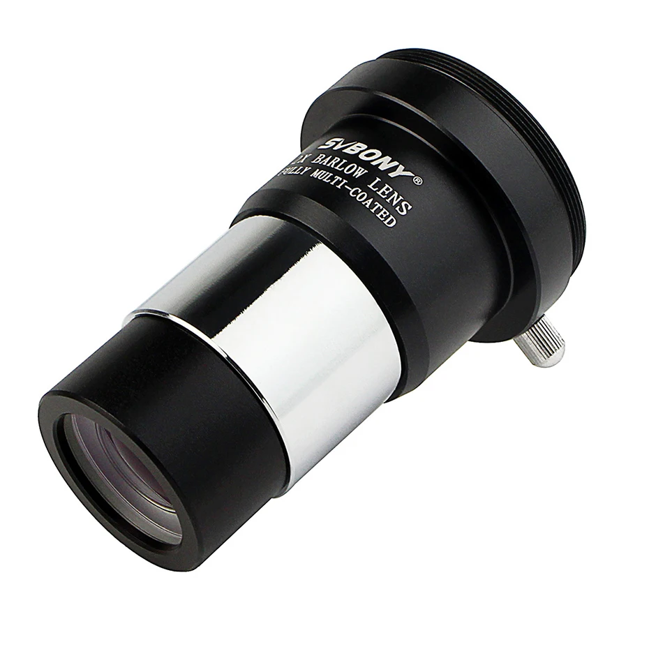 SVBONY 1,25 ''2x линза Барлоу+ лунный фильтр окуляр астрономический телескоп светильник фильтр загрязнения для просмотра астрономии 31,7 мм F9114
