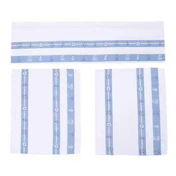 

Door Curtains Kitchen Curtains Bedroom Curtains Fengshui Partition Printing Curtain(Blue and White)