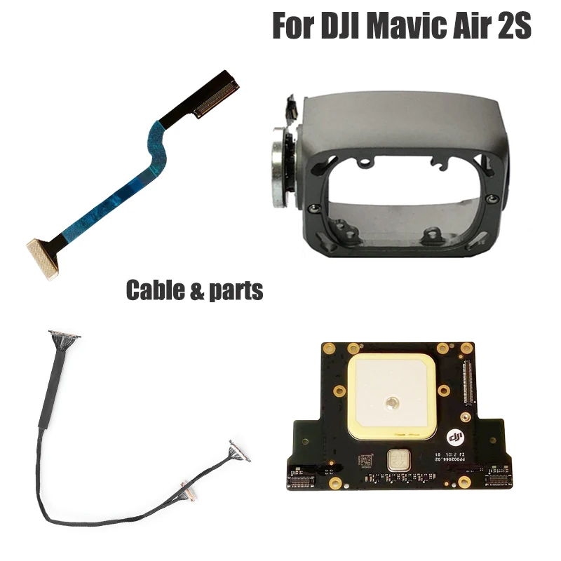 Originale Per Mavic Air 2S Gimbal Flex Flessibile Cavo Piatto Segnale Gimbal Camera Lens Frame Line Wire Cavo Gps/Riparazione Scheda Gps