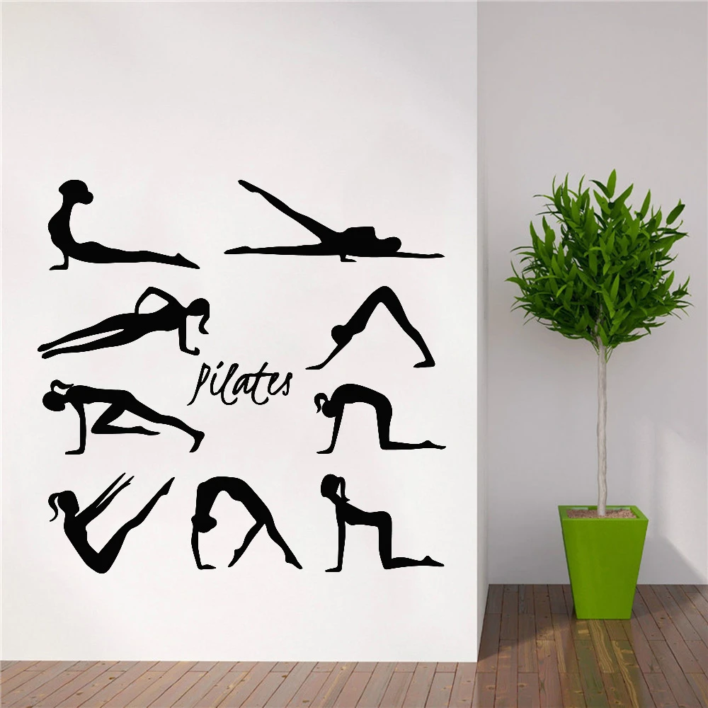 Pilates Studios Decoration Yoga Studio Wall Sticker Wall Sticker