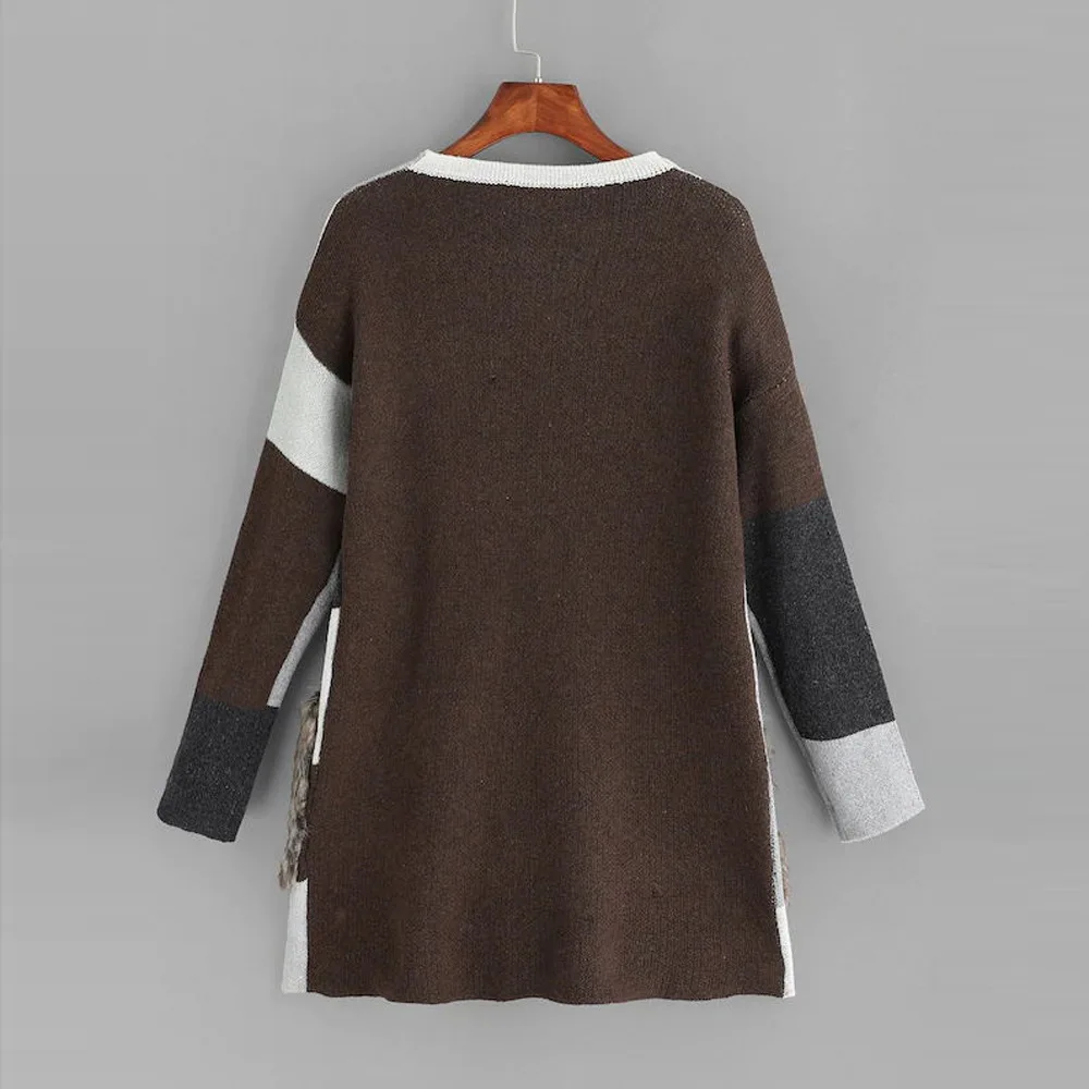 sweater2019 Amazon Cross-Border Explosion Model Geometric Color-block Cardigan Cardigan Cardigan Jacket European and American Sw sweater2019 Amazon Cross-Border Explosion Model Geometric Color-block Cardigan Cardigan Cardigan Jacket European and American Sw