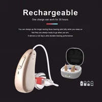 4 Channels Digital Rechargeable RIC Hearing Aid Invisible Earbuds With Recharge Charger Case Hearing Aid Dryer Hearing Aids 1