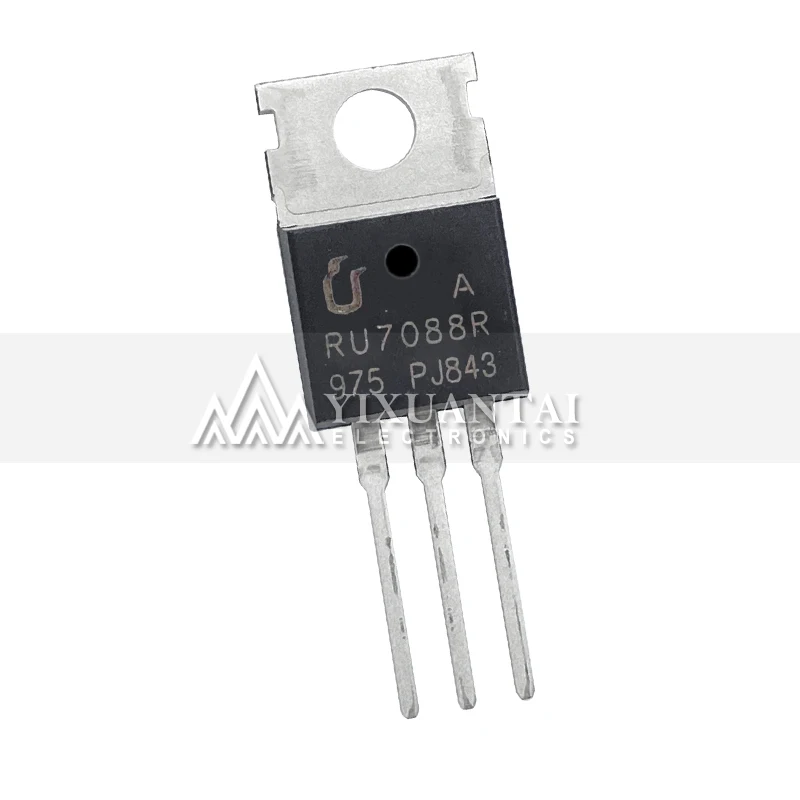 

10pcs/lot NEW origina RU7088R 80A 70V RU7088 TO220 Triode Transistor TO-220