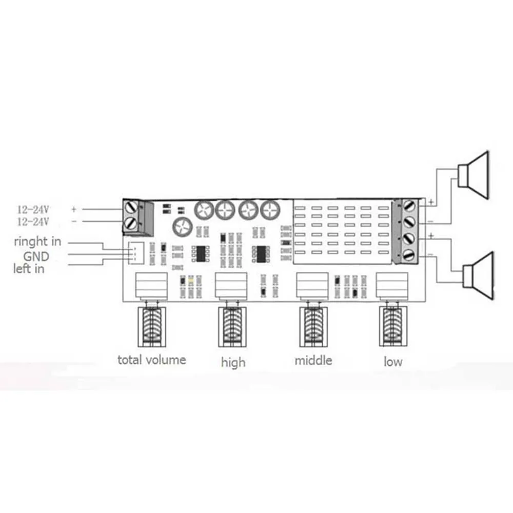 12 V-24 V TPA3116D2 80 Вт* 2 двухканальный цифровой аудио Мощность Плата усилителя высокое качество TPA3116D2 цифровой усилитель используется чип