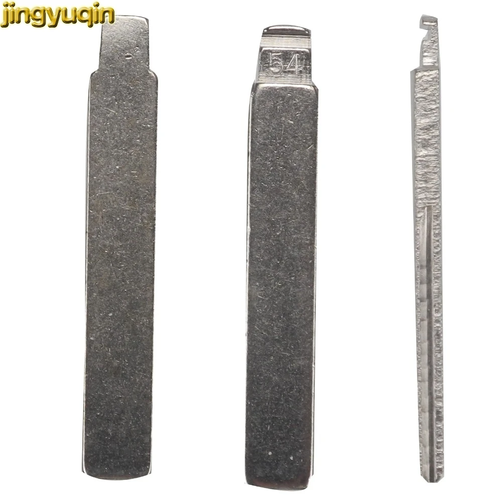 Jingyuqin for Citroen Peugeot Flip Folding Car Key Blank No.54 HCA/HU83 Modified Blade With Groove|Ключ от авто| |