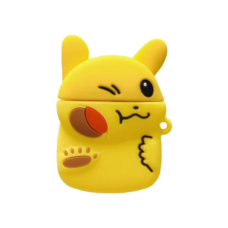 Милый мультфильм беспроводной Bluetooth лев Король Simba мягкий силиконовый наушник чехол Брелок для Apple AirPods наушники крышка брелоки - Цвет: - 03