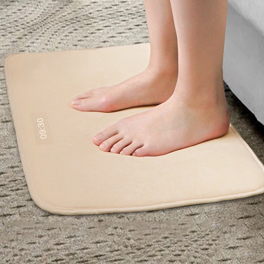 PressureSensitiveAlarmClockSmartElectronicDigitalClockCarpet