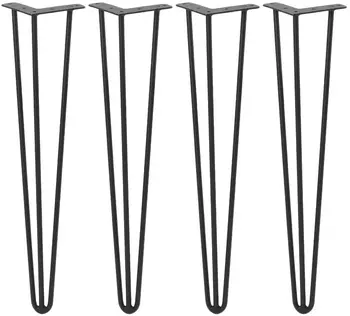 

Universal Chair Legs 4Pcs 28inch Hairpin Metal Table Legs Solid Iron Laptop Desk Modern Furniture Feet FastShip Home Accessories