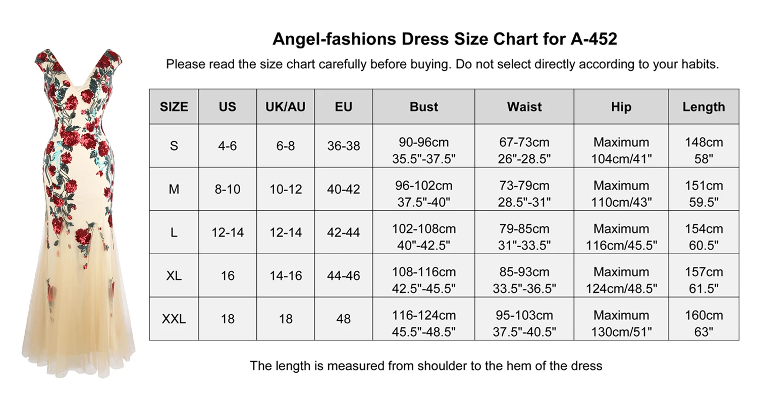 Angel-fashions вечернее платье с v-образным вырезом и цветами и блестками, вечерние платья, иллюзионное платье 452