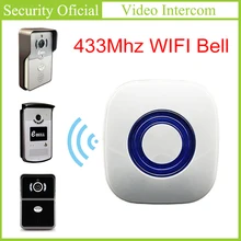 Best Price WIFI Doorbell 433MHz Learning Code eBELL Home Wireless Indoor Dingdong Chime Matching for ATZ DBV01P/3P/4P-433Mhz Video Intercom Best Price WIFI Doorbell 433MHz Learning Code eBELL Home Wireless Indoor Dingdong Chime Matching for ATZ DBV01P/3P/4P-433Mhz Video Intercom