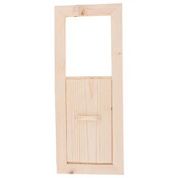 

Smooth Cedarwood Sauna Air Vent Bathroom Summer Bath Home Practical Shutter Window Easy Install Grille Ventilation Accessories