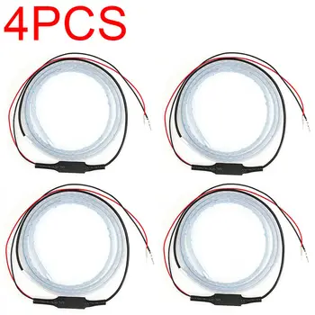 

Car Door Opened Door Warning Light Signal 4PCS Waterproof Strip Lights