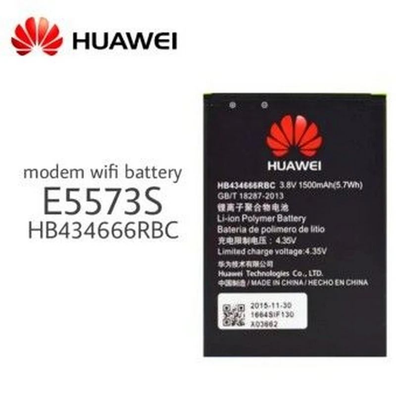 Аккумулятор для Huawei E5573 / Megafon MR150-3 HB434666RBC HB434666RAW | Мобильные телефоны и аксессуары