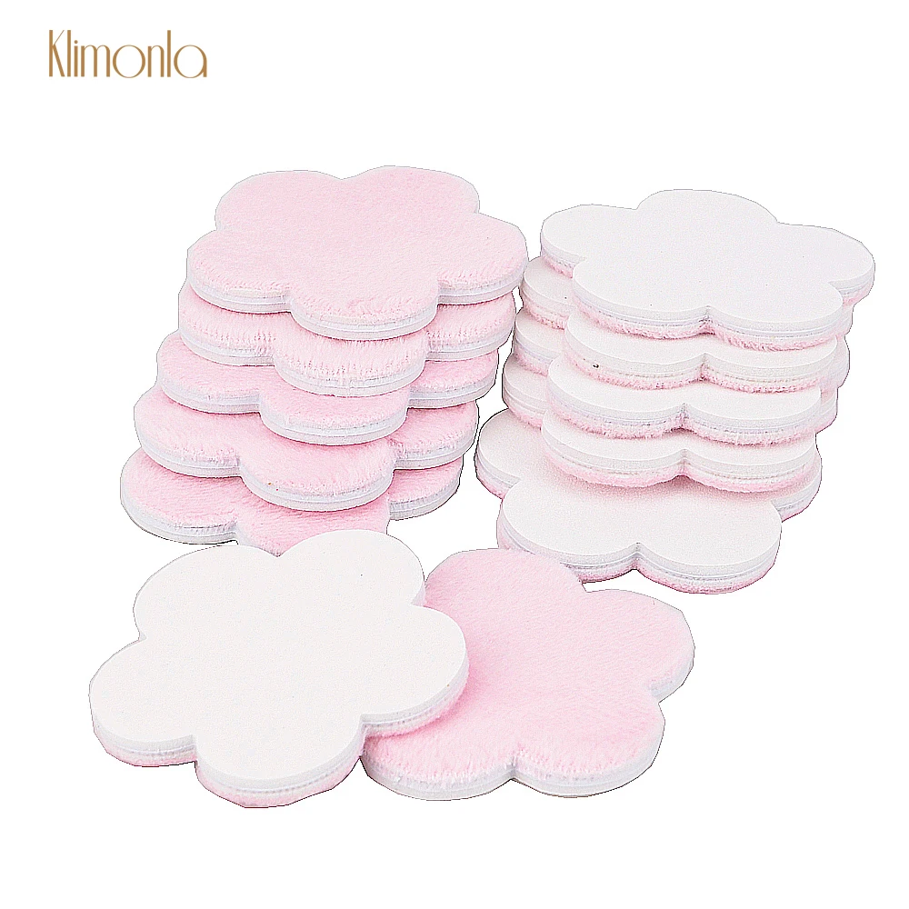 

25Pcs Nail File 240 grit Flower with Pink Flocking Cloth for Gift Nail Art Tools Disposable UV Gel Polish Manicure Nail Files