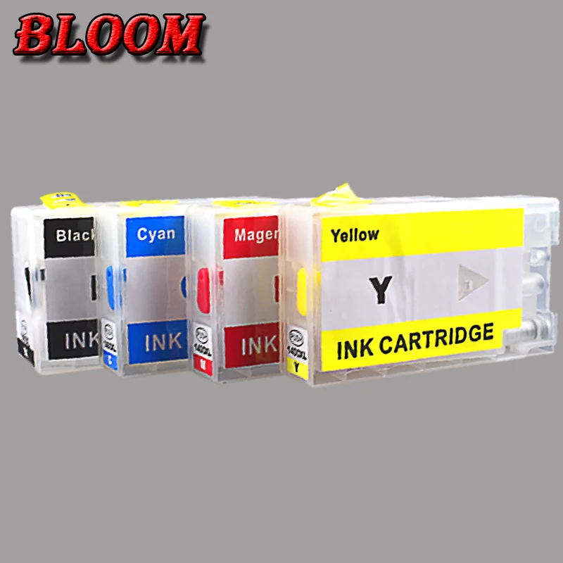 4 Warna Tinta Isi Ulang Cartridge PGI 